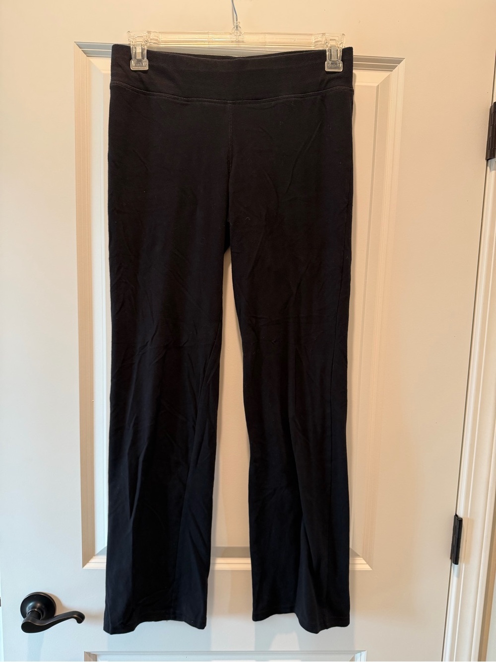 Black Women's Yoga Pants - Classic Flare
